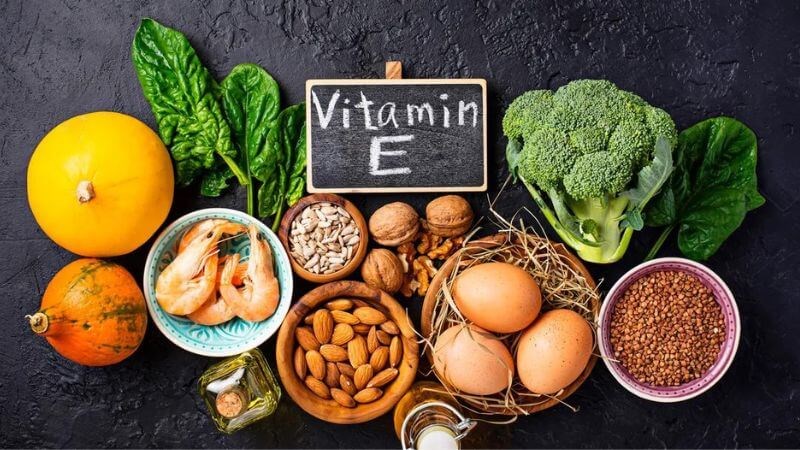 Thực phẩm bổ sung vitamin E