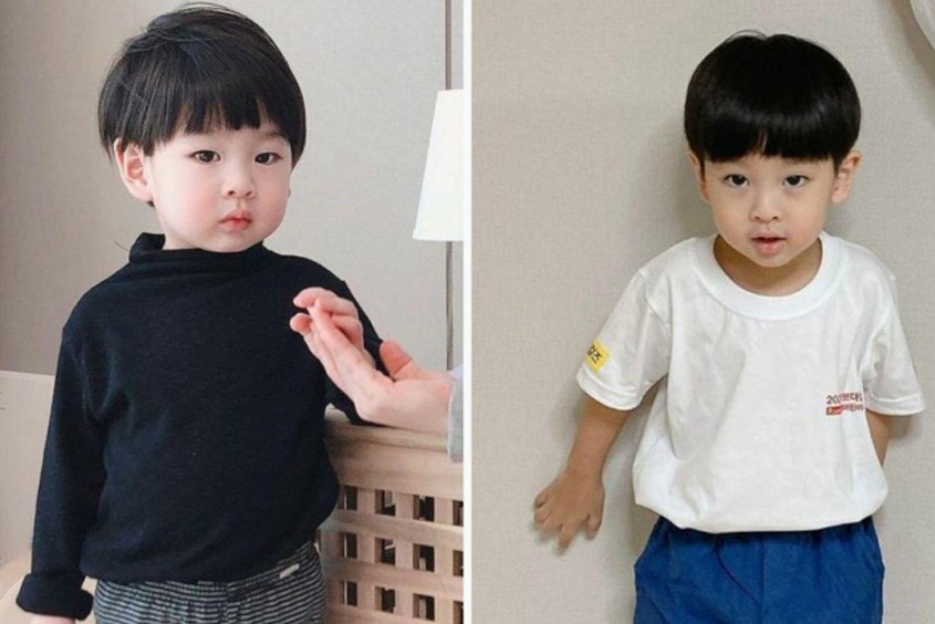 Gợi ý kiểu tóc đầu nấm mái dài tinh nghịch cho bé trai Các kiểu tóc đầu nấm cho bé trai thêm đáng yêu và tinh nghịch