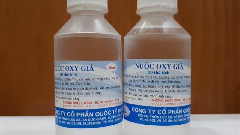 Oxy già giúp làm trắng răng, giảm cảm giác ê buốt 