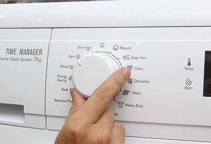 Các ký hiệu chương trình giặt ở máy giặt Electrolux