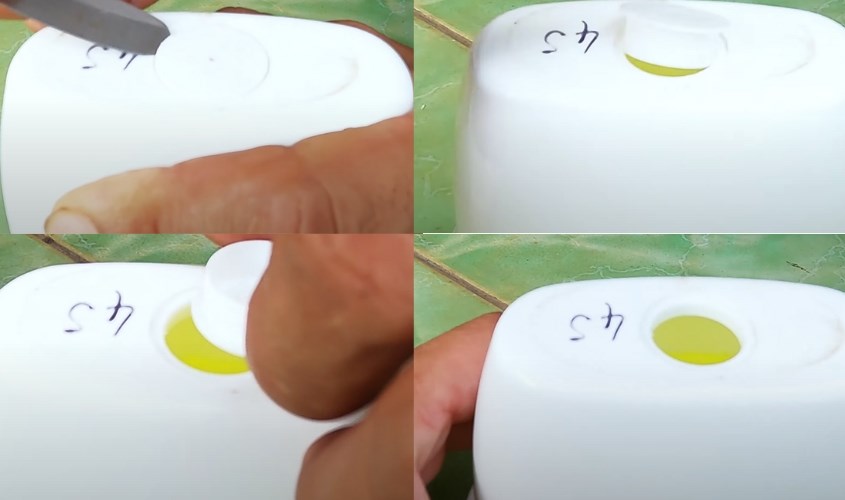 Cách mở nắp sáp thơm Glade giúp dùng được lâu hơn