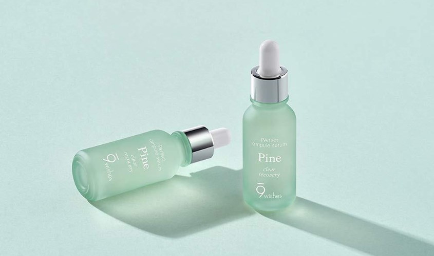 Tinh chất thanh lọc và phục hồi da 9 Wishes Amazing Pine Ampule 25 ml