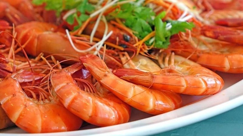 Tôm là nguồn cung cấp protein cho cơ thể hoạt động 