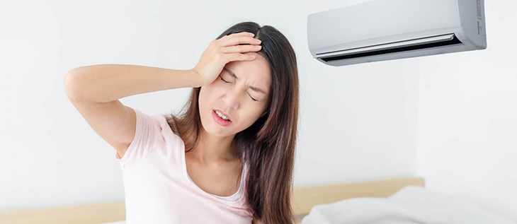 Tắc nghẽn trong dàn lạnh có thể gây ra áp suất không khí không đủ để hoạt động mượt mà và tạo ra âm thanh to
