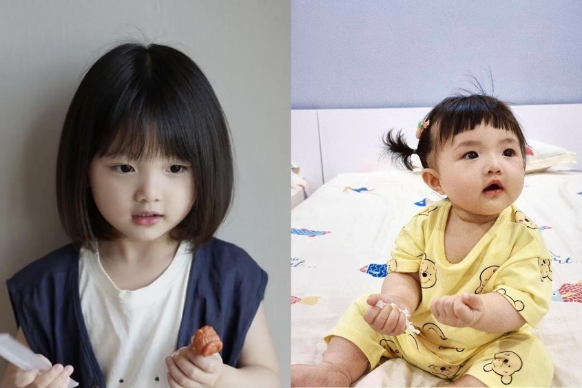 Kiểu tóc cho bé gái 2 tuổi đáng yêu