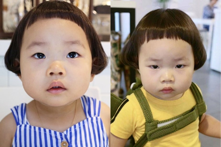 Kiểu tóc cho bé gái 2 tuổi đẹp nhất