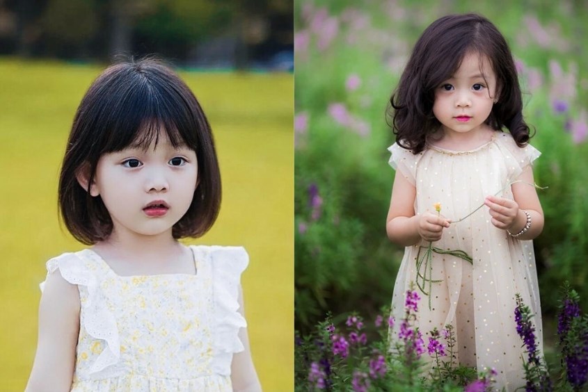 Kiểu tóc cho bé gái 2 tuổi đơn giản