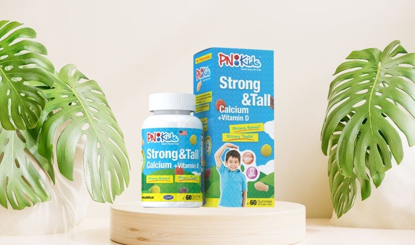 Viên nhai PN Kids Strong & Tall phát triển xương và răng 30 viên (từ 3 tuổi) Viên nhai PN Kids Strong & Tall phát triển xương và răng 30 viên (từ 3 tuổi)