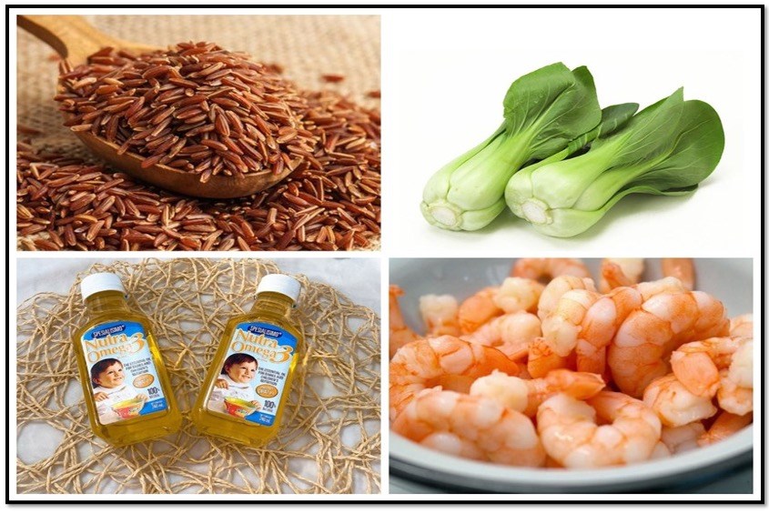 Hướng dẫn cách nấu cháo tôm gạo lứt cải thìa cho bé