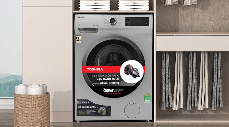 Lắp đặt máy giặt Toshiba Inverter 9.5 Kg TW-BK105S3V(SK) đúng cách và thường xuyên bảo trì, vệ sinh để các tính năng hoạt động tốt