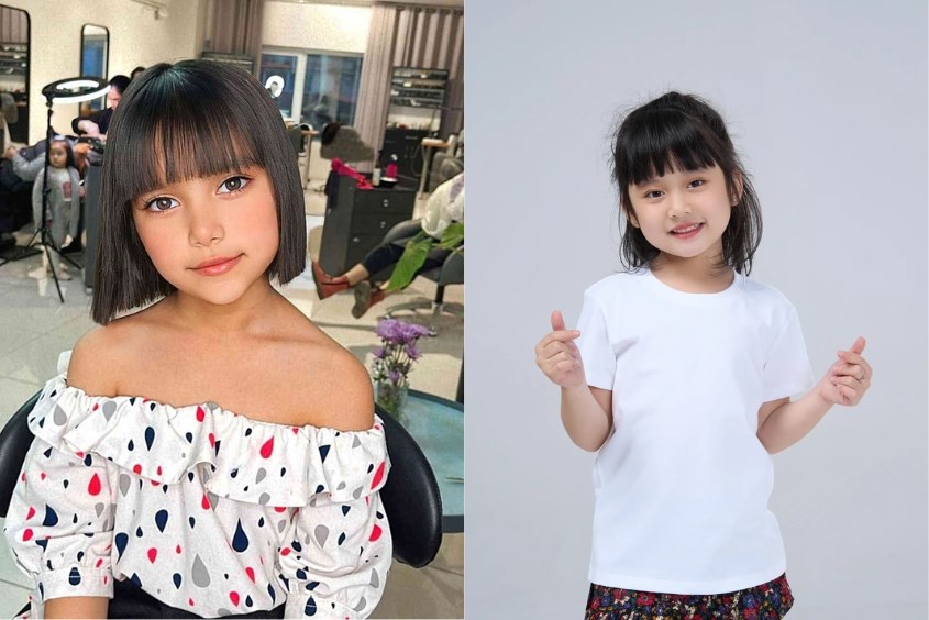 Kiểu tóc cho bé gái 10 tuổi đáng yêu