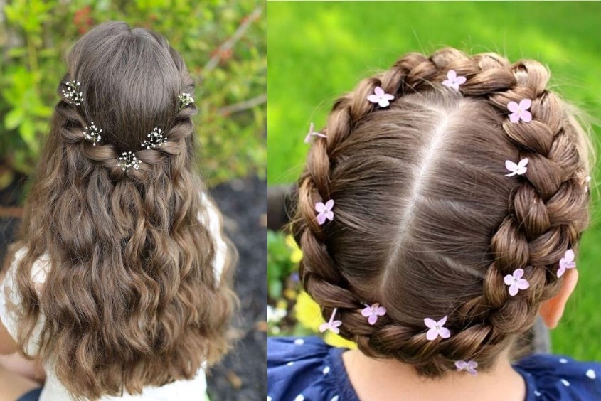 Kiểu tóc cho bé gái 10 tuổi đi tiệc