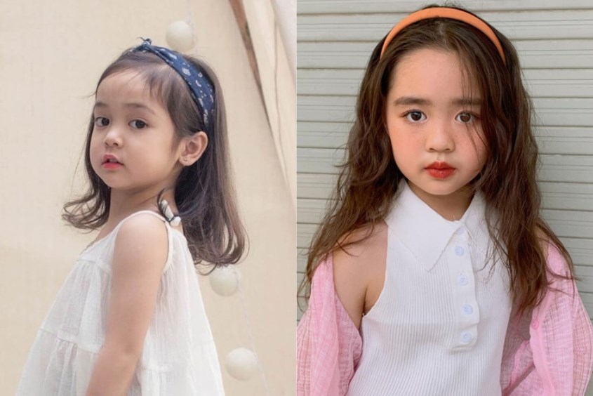 Kiểu tóc cho bé gái 10 tuổi mặt tròn