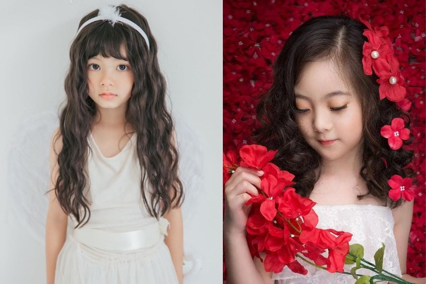 Kiểu tóc cho bé gái 10 tuổi nữ tính