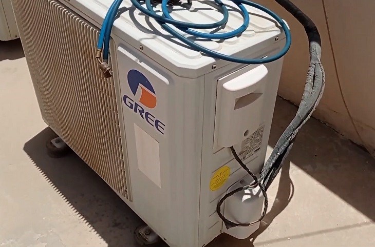 Rò rỉ môi chất lạnh làm xuất hiện lỗi F0 trên máy lạnh Gree
