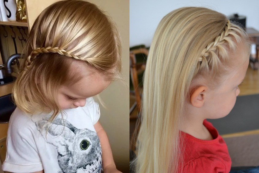 Kiểu tóc cho bé gái sơ sinh xinh đẹp