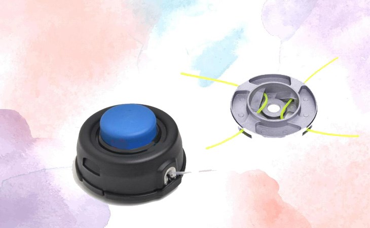 Lưỡi cắt cỏ bằng cước sử dụng dây cước, cho khả năng cắt linh hoạt ở mọi địa hình