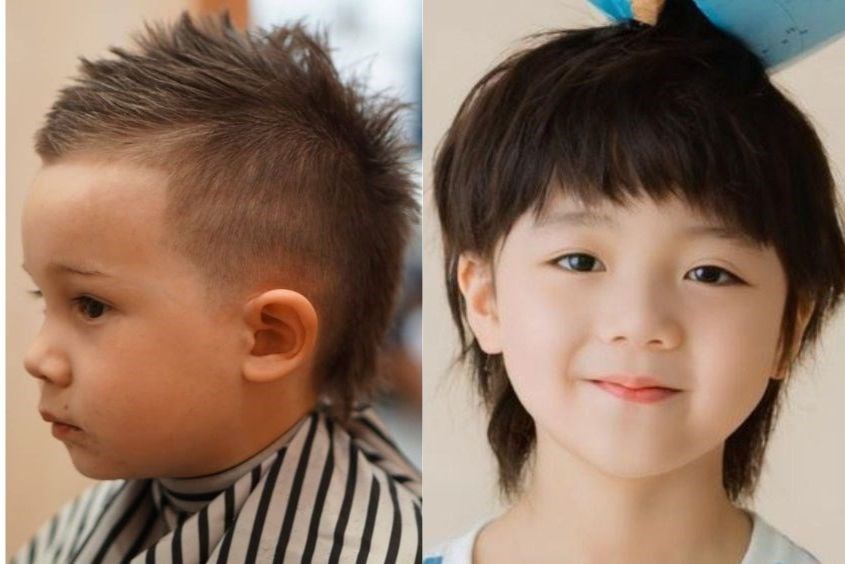 Kiểu tóc cho bé trai 6 tuổi mang phong cách lãng tử Kiểu tóc cho bé trai 6 tuổi độc đáo nhất
