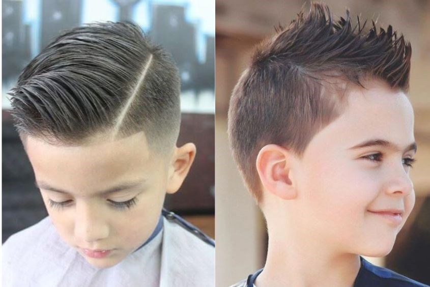 Kiểu tóc faux hawk cho bé trai 6 tuổi sành điệu nhất Kiểu tóc cho bé trai 6 tuổi sành điệu nhất