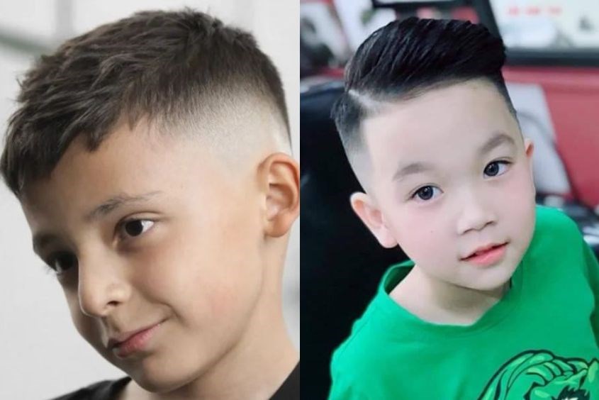 Những kiểu tóc cho bé trai 6 tuổi mặt dài Những kiểu tóc cho bé trai 6 tuổi đẹp