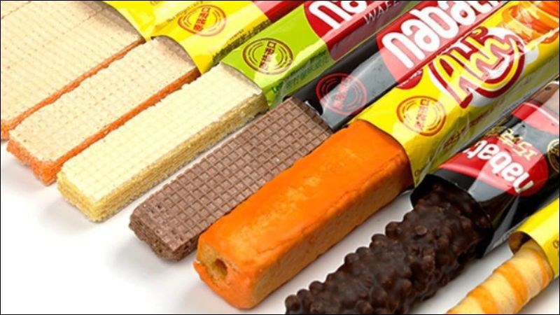 Lượng calo của bánh nabati tuỳ thuộc vào mỗi hương vị khác nhau