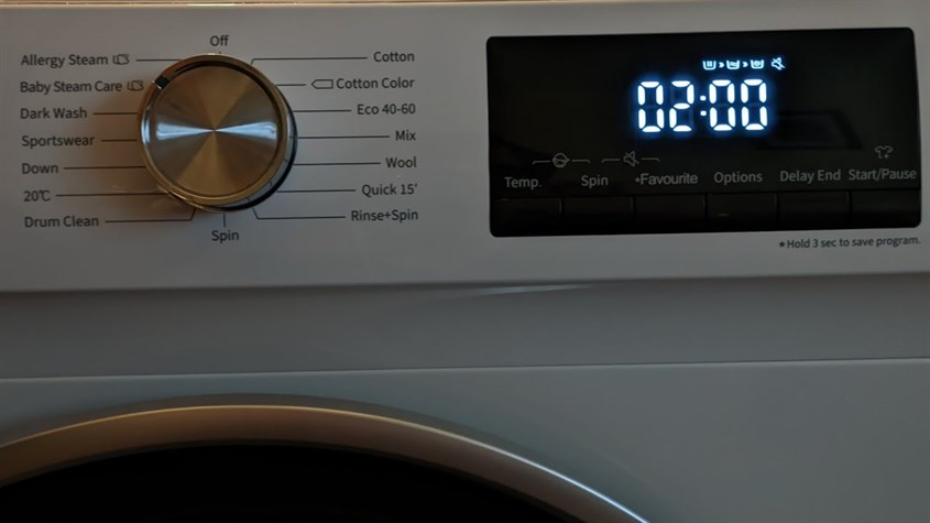 Chế độ giặt Baby Stream Care có khả năng diệt khuẩn hiệu quả