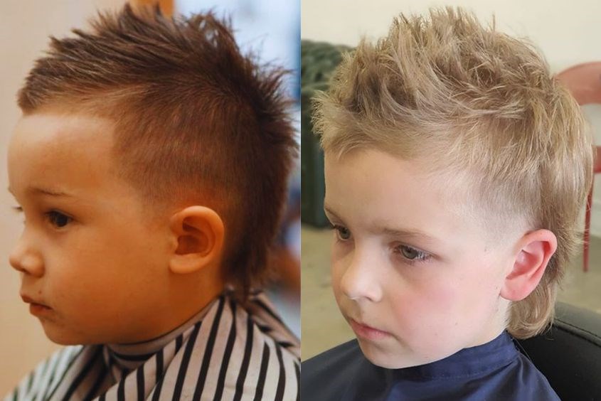 Kiểu tóc mullet cho bé trai 10 tuổi đáng yêu Kiểu tóc đẹp cho bé trai 10 tuổi đáng yêu