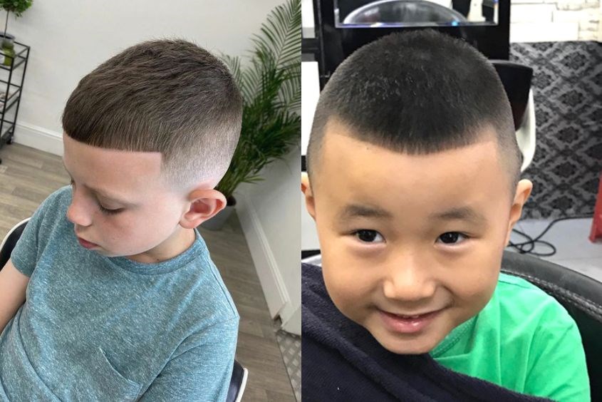 Kiểu tóc đầu đinh cho bé trai 10 tuổi Những kiểu tóc cho bé trai 10 tuổi ấn tượng nhất