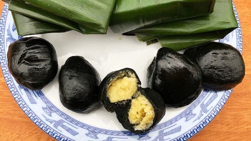 100g bánh gai chứa khoảng 257 calo