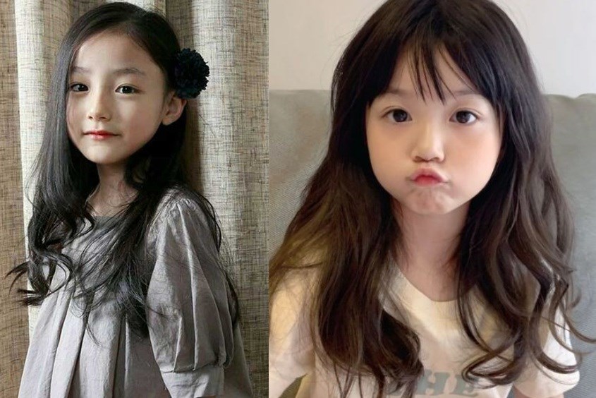 Kiểu tóc cho bé gái 7 tuổi mặt tròn