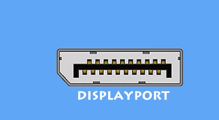 Cổng DisplayPort được trang bị trên màn hình máy tính Samsung và Asus