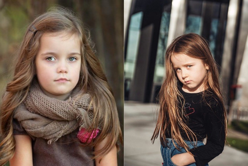 Kiểu tóc cho bé gái 4 tuổi đơn giản