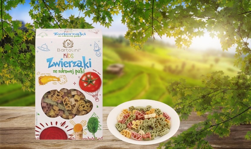 Nui lúa mì semolina và rau củ Bartolini 250g (từ 3 tuổi)