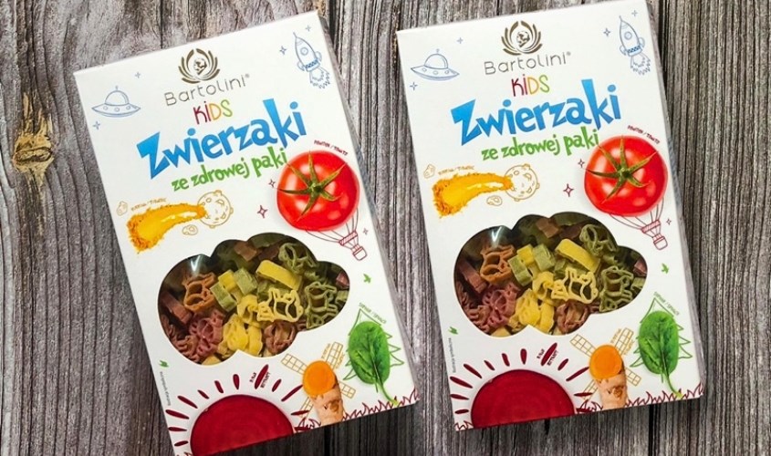 Nui ăn dặm Bartolini được làm hoàn toàn từ nguyên liệu hữu cơ