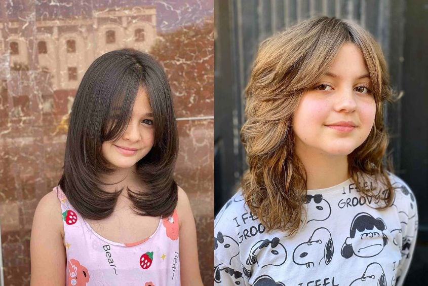 Kiểu tóc đẹp cho bé giá 12 tuổi cá tính