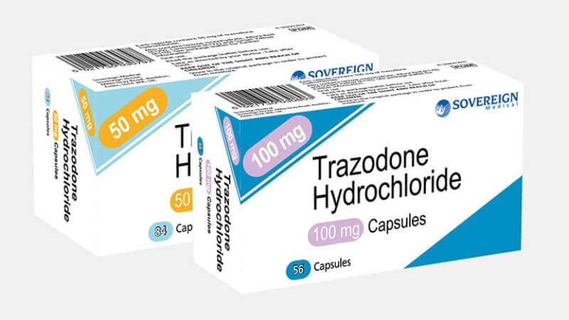 Trazodone thuộc nhóm thuốc chống trầm cảm không điển hình