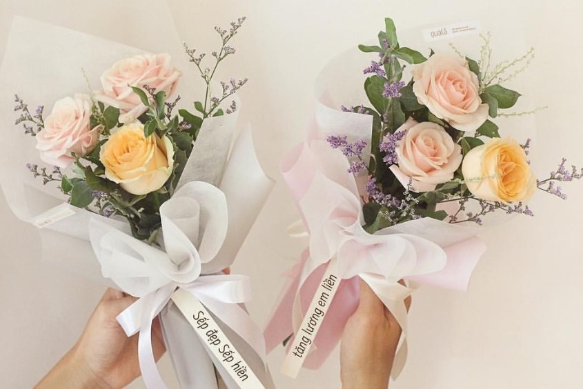 Hoa tươi là món quà tuyệt vời cho cô giáo nhân ngày 20/10