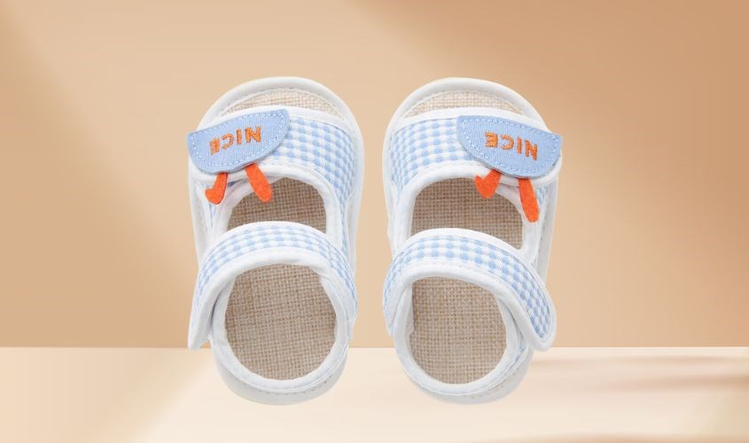 Giày tập đi cho bé Á Châu AC Nice 662 màu xanh dương