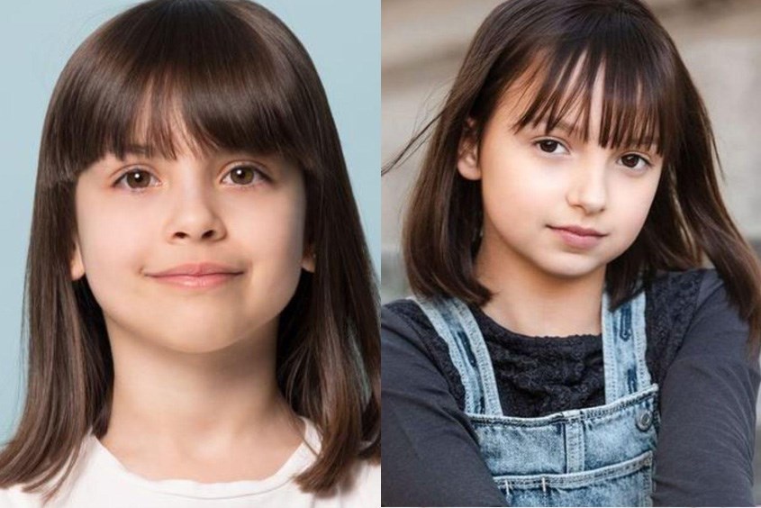 Kiểu tóc búp bê cho bé gái 12 tuổi