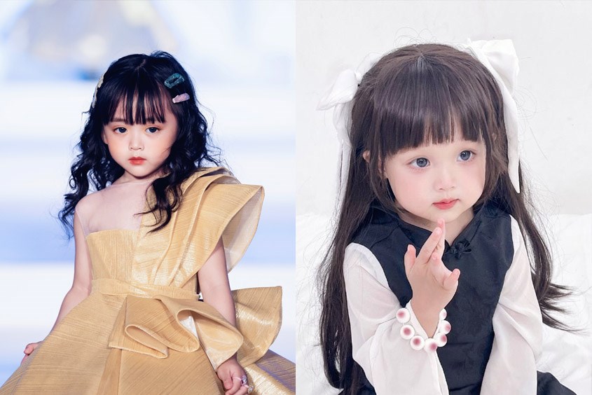 Kiểu tóc búp bê cho bé gái 7 tuổi