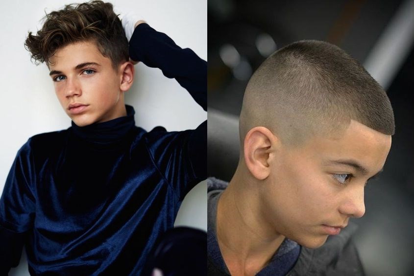 Các kiểu tóc cho bé trai 12 tuổi mặt vuông Các kiểu tóc cho bé trai 12 tuổi mặt vuông