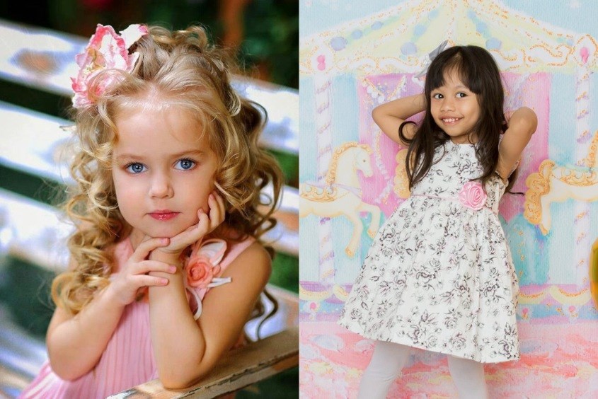 Kiểu tóc cho bé gái 3 tuổi nữ tính