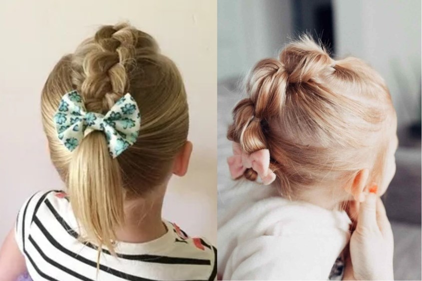 Kiểu tóc cho bé gái 3 tuổi xinh xắn
