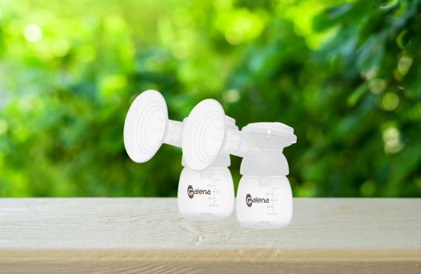 Máy hút sữa điện đôi Galena được làm bằng chất liệu an toàn, không chứa BPA