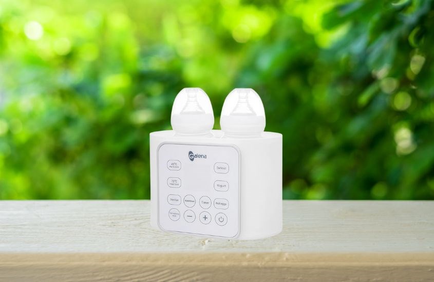 Sản phẩm có dung tích rộng có thể tiệt trùng cùng lúc 2 bình sữa