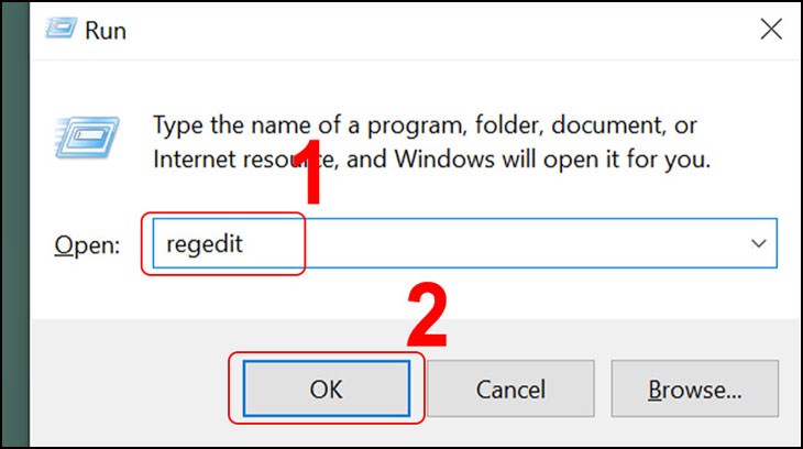 Nhấn tổ hợp phím Windows + R
