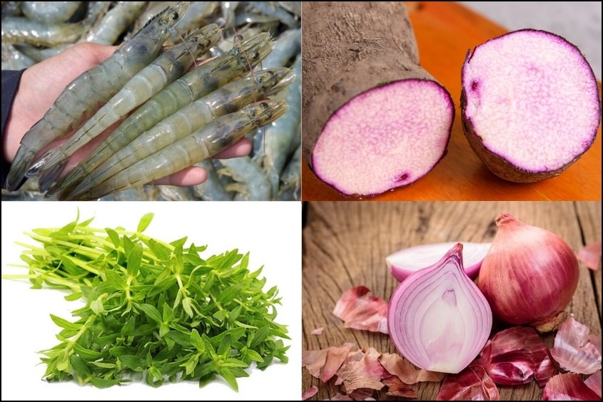 Các món canh tôm cho bé thơm ngon