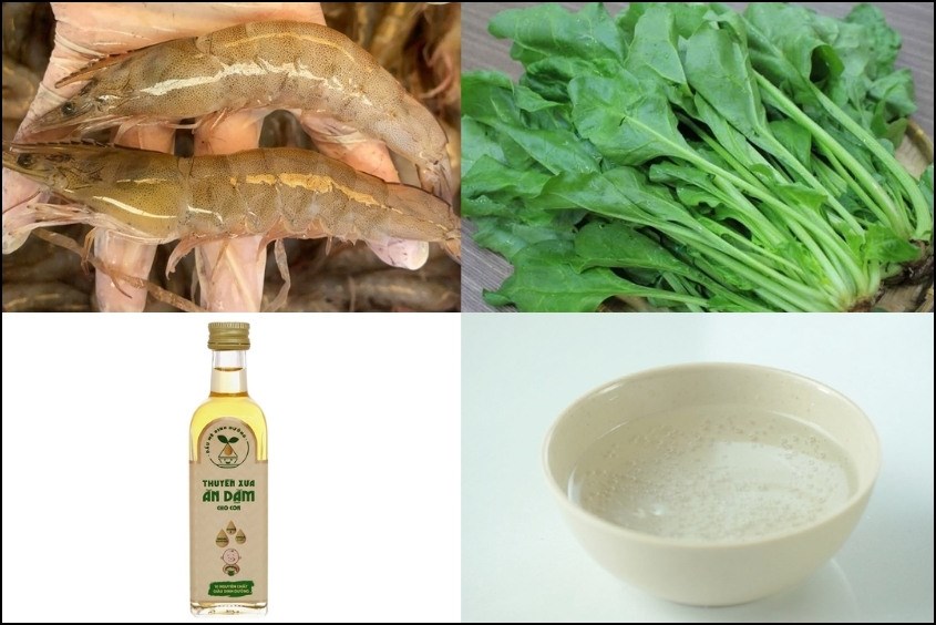 Gợi ý các món canh tôm cho bé