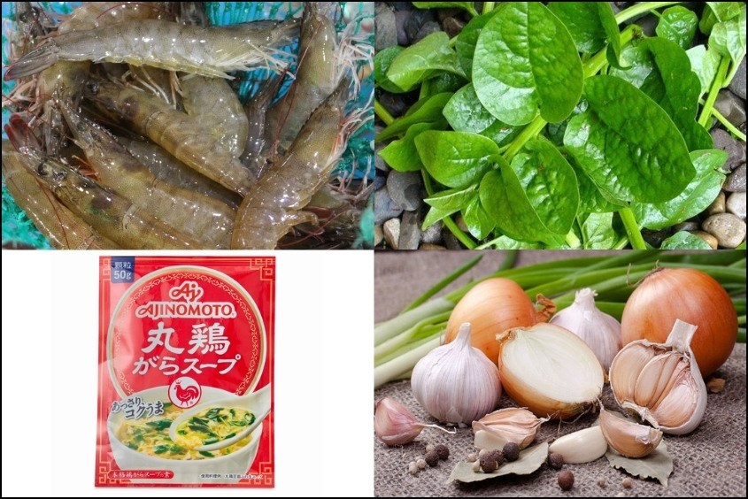 Món canh tôm cho bé bổ dưỡng