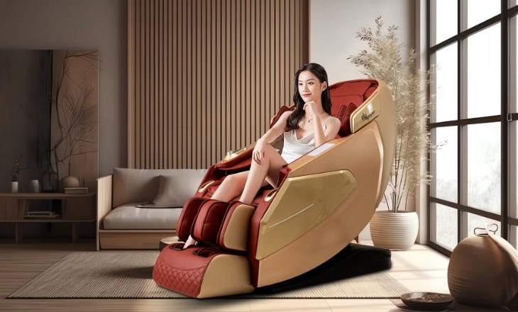 Ghế massage Elip Sport sở hữu vẻ ngoài sang trọng, phù hợp với mọi không gian nội thất